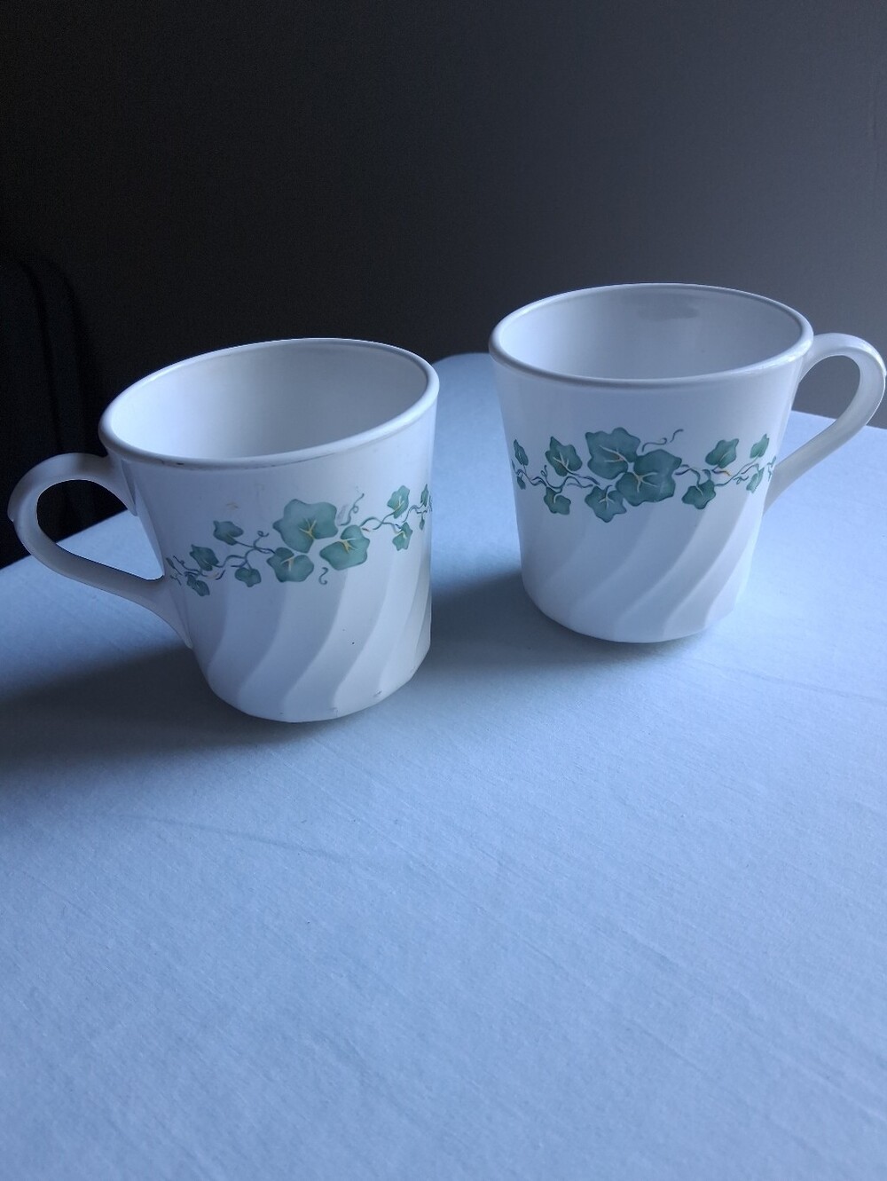 Corelle Mug Corningware Callaway Ivy Coffee cup Set Of 2 Mugs